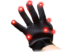 PhaseSpace motion capture accessory gloves